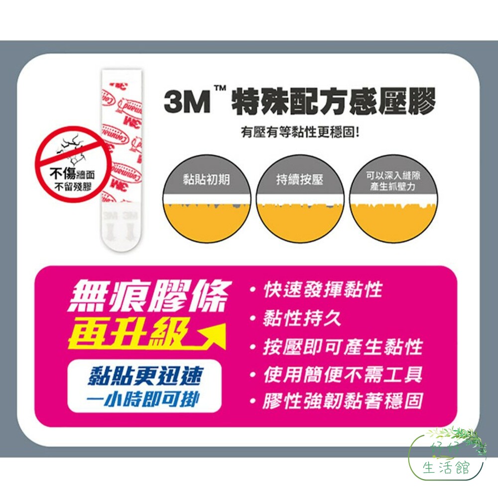 3M無痕透明電線掛鉤系列：大型/中型/小型/圓型  掛勾-thumb