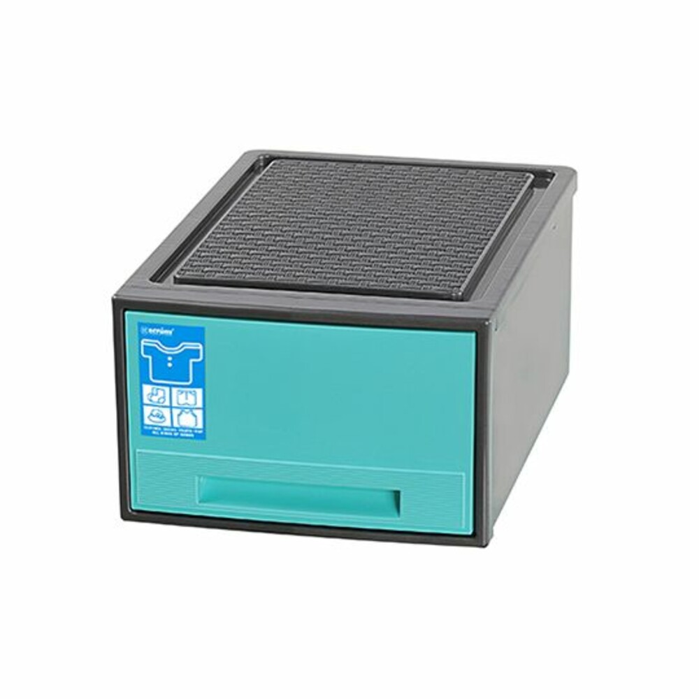 聯府 馬卡龍抽屜整理箱 20L 藍/粉 R20201/R20202