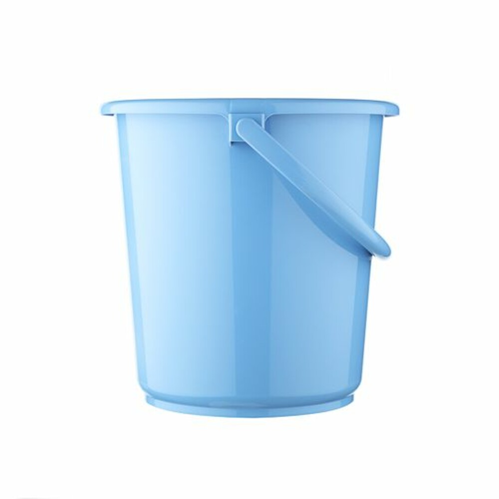 聯府 舒適10L圓型水桶(藍) WA101-thumb